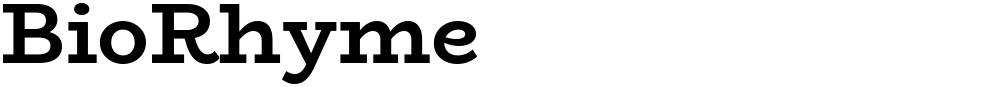 BioRhyme
