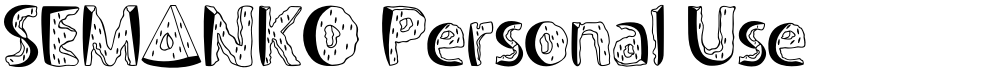 SEMANKO Personal Use