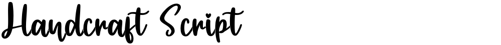 Handcraft Script