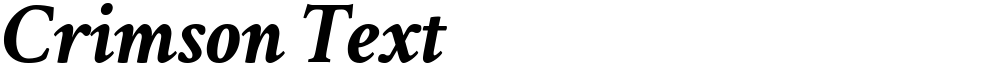 Crimson Text