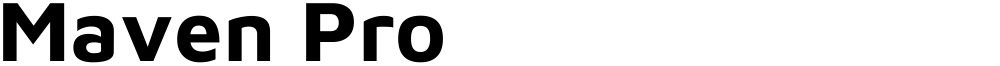 Maven Pro