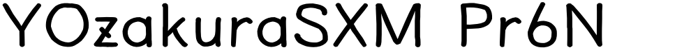 YOzakuraSXM Pr6N