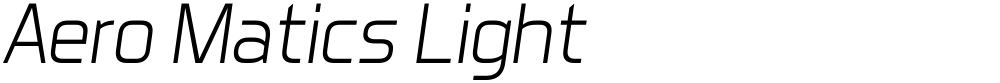 Aero Matics Light