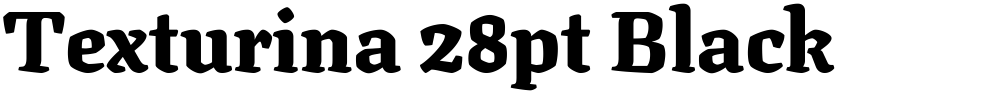Texturina 28pt Black