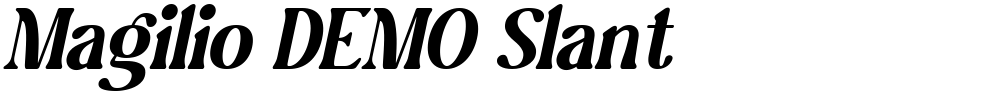 Magilio DEMO Slant