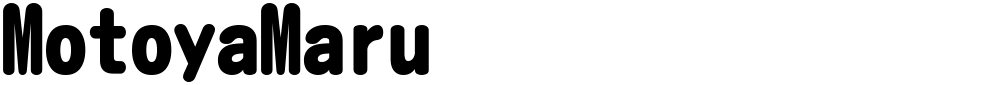 MotoyaMaru