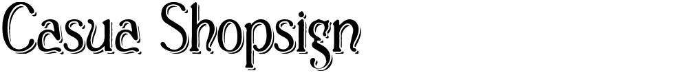 Casua_Shopsign