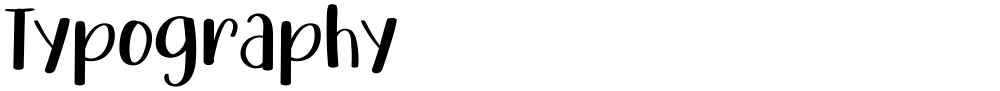 Typography