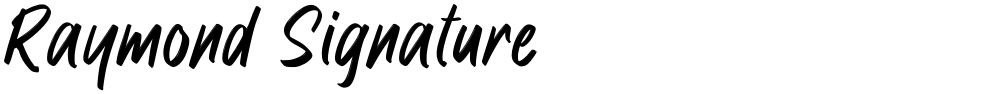Raymond Signature