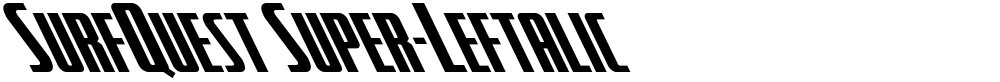 SurfQuest Super-Leftalic
