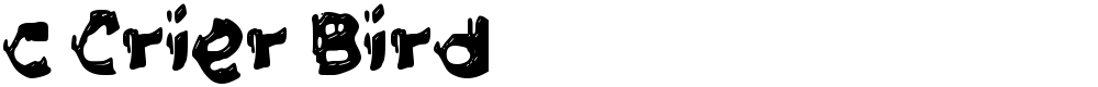 c Crier Bird