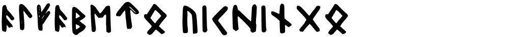 Alfabeto Vichingo
