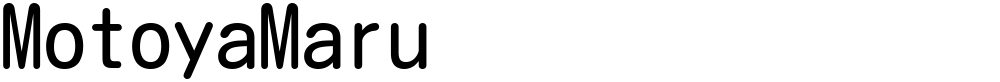 MotoyaMaru