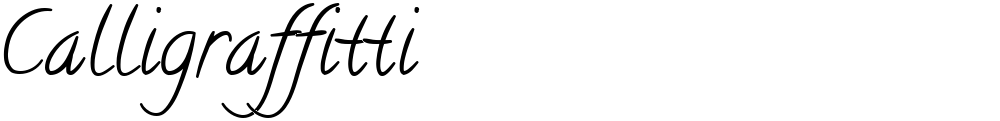 Calligraffitti