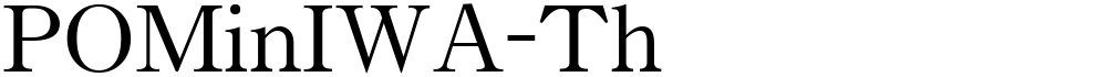 POMinIWA-Th