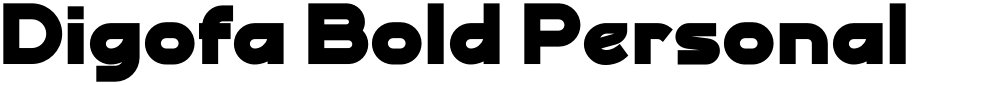 Digofa Bold Personal
