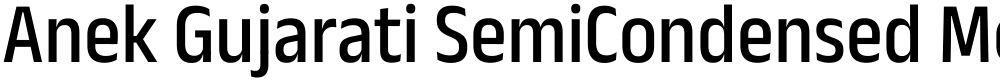 Anek Gujarati SemiCondensed Medium