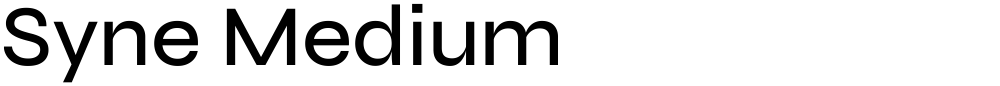 Syne Medium