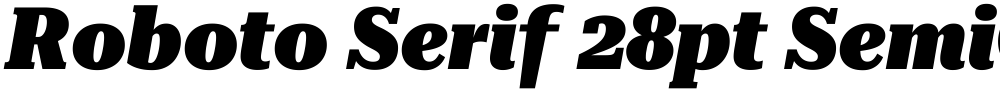 Roboto Serif 28pt SemiCondensed Black