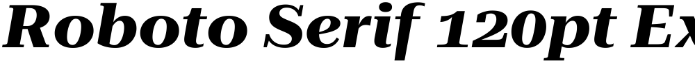 Roboto Serif 120pt Expanded