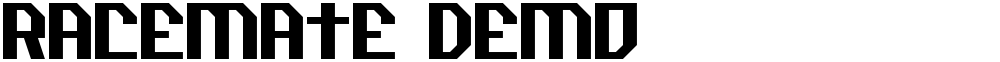 Racemate Demo