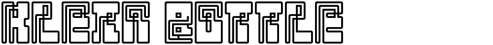 Klein Bottle