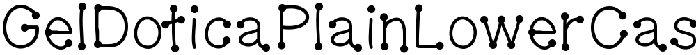 GelDoticaPlainLowerCase
