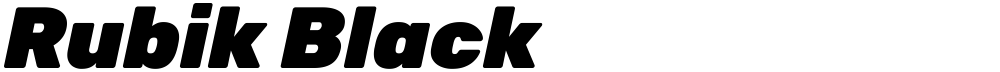 Rubik Black