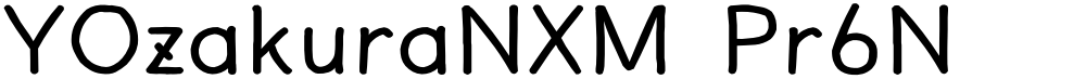 YOzakuraNXM Pr6N