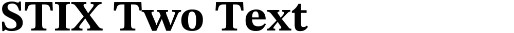 STIX Two Text