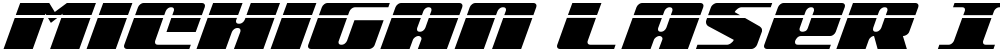 Michigan Laser Italic