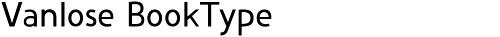Vanlose BookType
