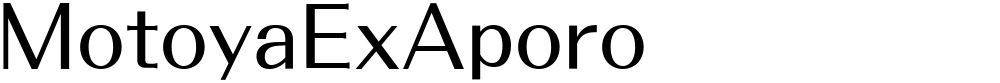 MotoyaExAporo