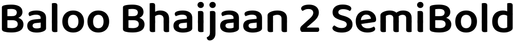 Baloo Bhaijaan 2 SemiBold