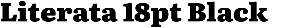 Literata 18pt Black