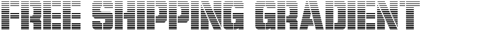 Free Shipping Gradient