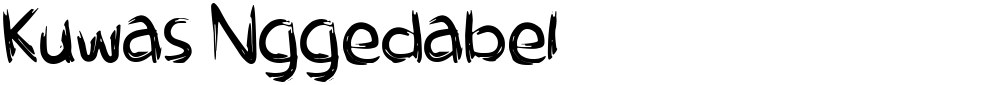 Kuwas Nggedabel