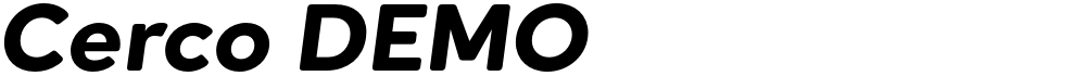Cerco DEMO