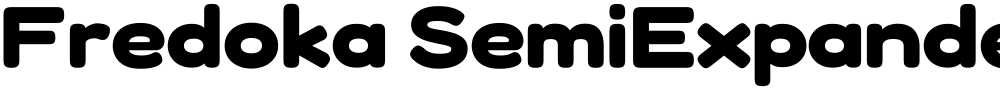 Fredoka SemiExpanded