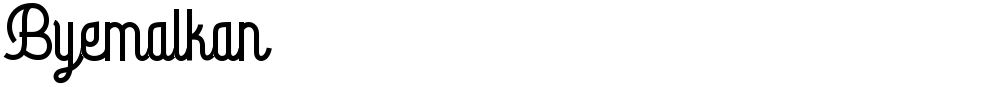 Byemalkan