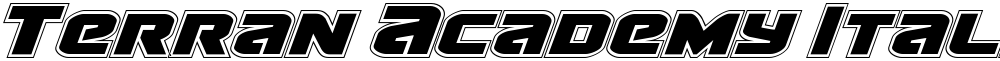 Terran Academy Italic