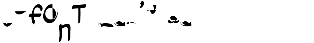 YEFONT Don't go