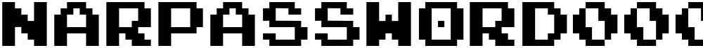 NARPASSWORD00000 fixed.width