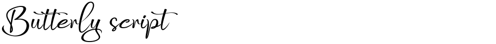 Butterly script