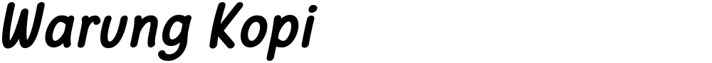 Warung Kopi