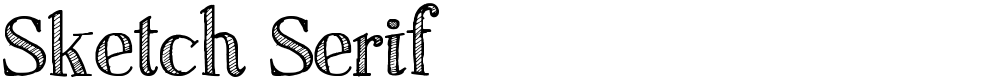 Sketch Serif