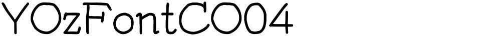 YOzFontCO04