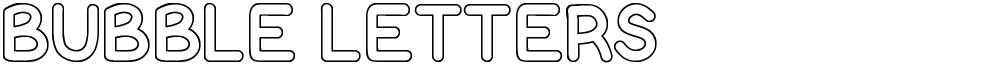 Bubble Letters