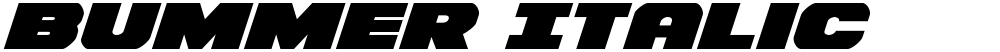 Bummer Italic