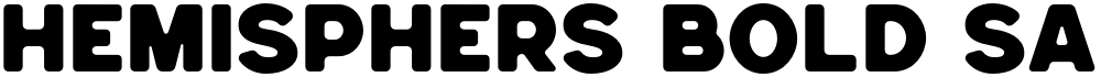 Hemisphers Bold Sans